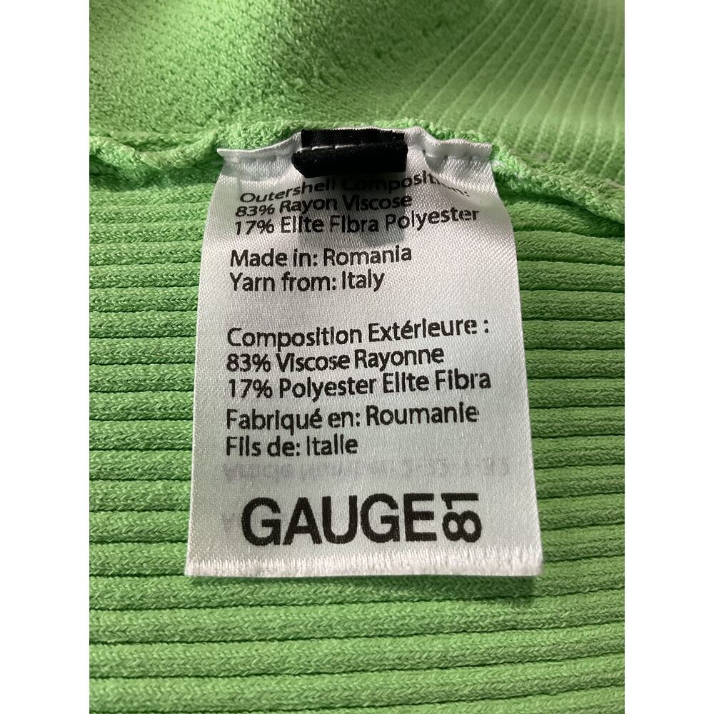 Gauge81 Ribbed Pistachio Yukita Top Sweater Size XS - Picture 6 of 6